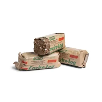 Haardblok XL. 100% gerecycled karton 2kg.